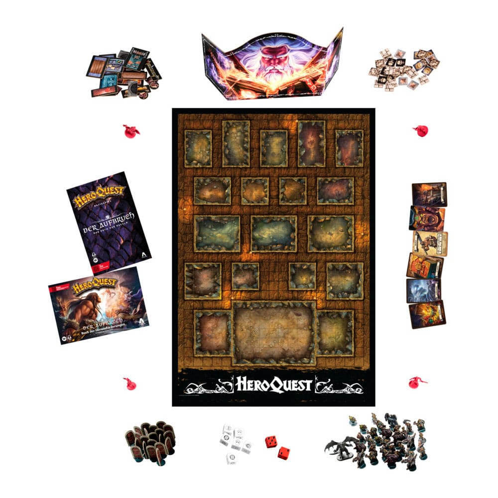 HeroQuest Brettspiel Der Aufbruch *Deutsche Version*