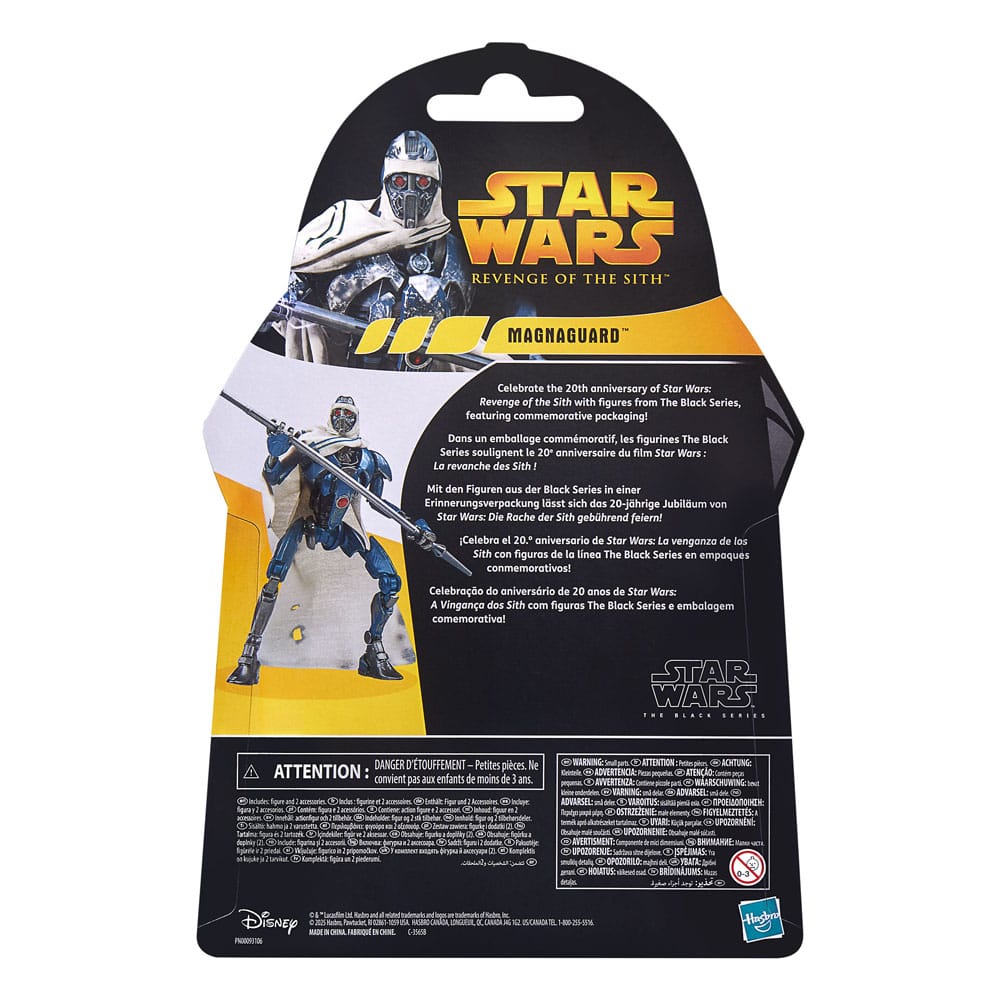 Star Wars Episode III Black Series Actionfigur 20th Anniversary Magnaguard 15 cm