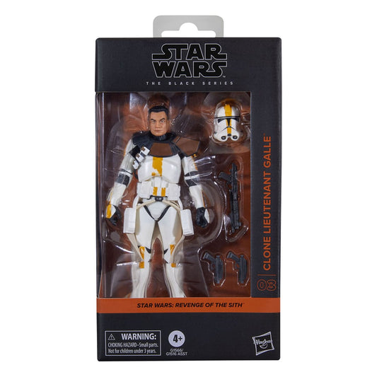 Star Wars Episode III Black Series Actionfigur Clone Lieutenant Galle 15 cm