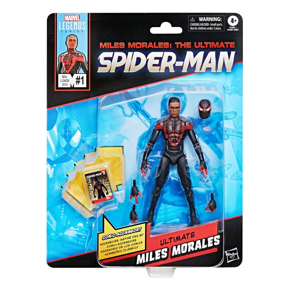 Miles Morales: The Ultimate Spider-Man Marvel Legends Actionfigur Ultimate Miles Morales 15 cm
