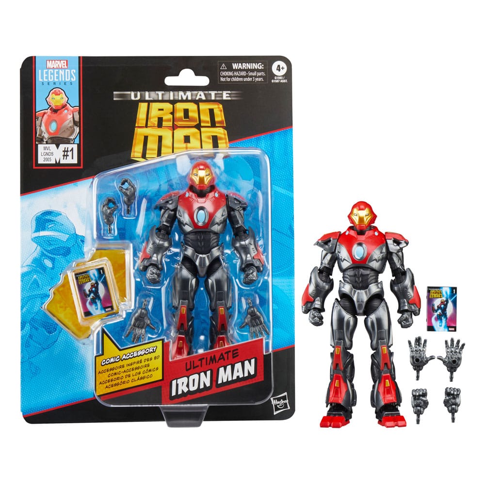 Ultimate Iron Man Marvel Legends Actionfigur Ultimate Iron Man 15 cm