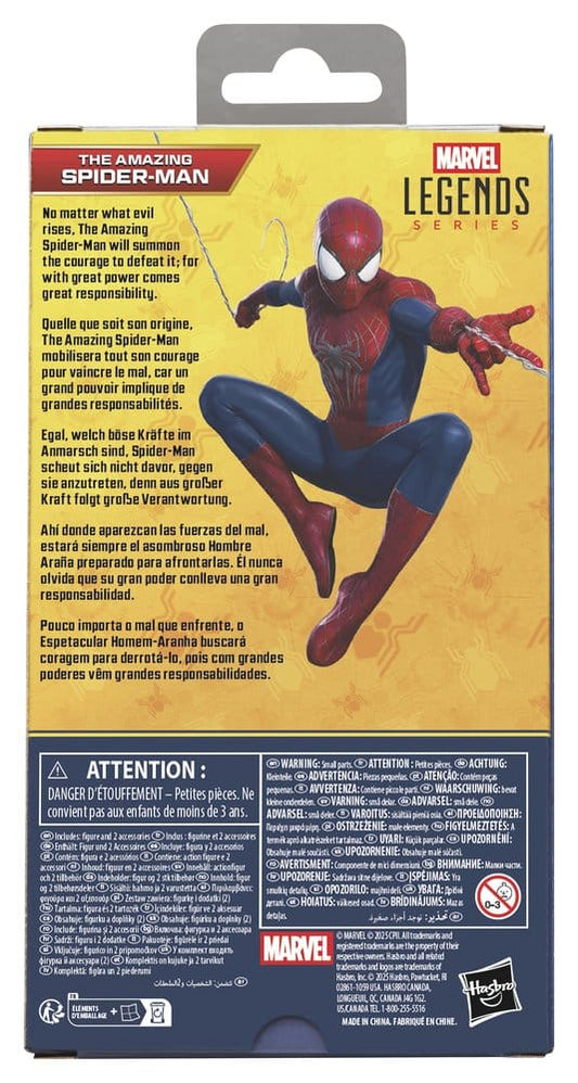 Spider-Man: No Way Home Marvel Legends Actionfigur The Amazing Spider-Man 15 cm