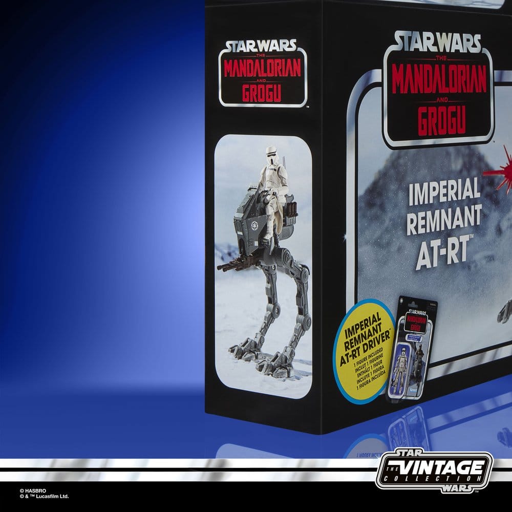 Star Wars: The Mandalorian & Grogu Vintage Collection Fahrzeug Imperial Remnant AT-RT 10 cm