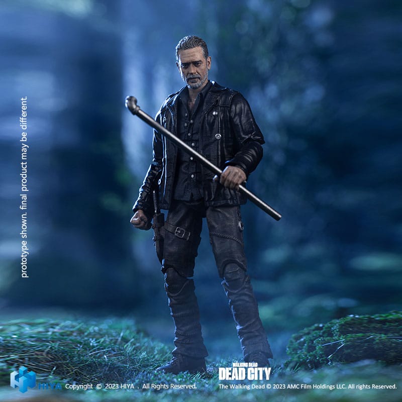 The Walking Dead Exquisite Mini Actionfigur 1/18 Dead City Negan 11 cm