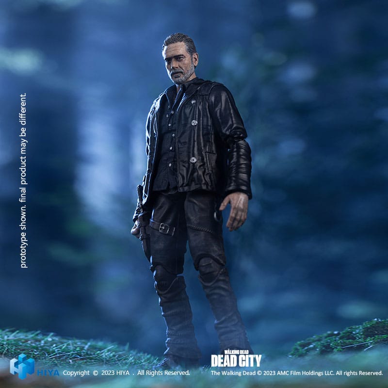 The Walking Dead Exquisite Mini Actionfigur 1/18 Dead City Negan 11 cm