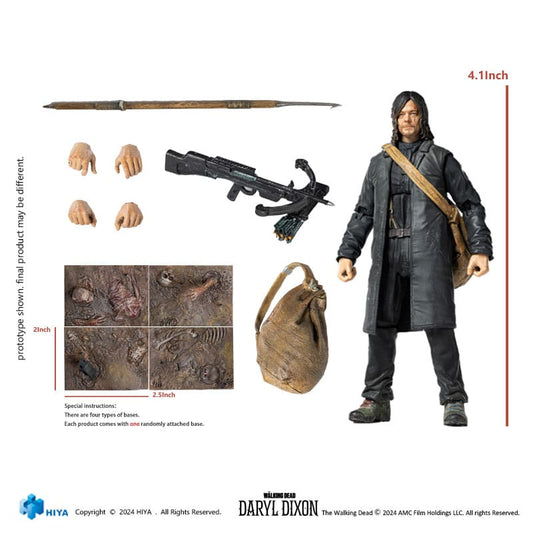 The Walking Dead Exquisite Mini Actionfigur 1/18 Daryl 11 cm