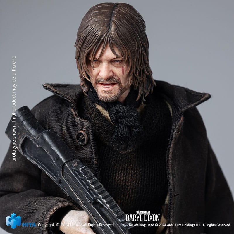 The Walking Dead Exquisite Super Series Actionfigur 1/12 Daryl Dixon 16 cm