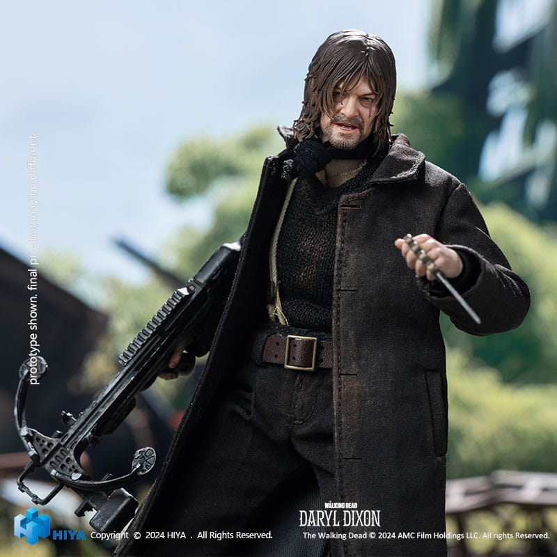 The Walking Dead Exquisite Super Series Actionfigur 1/12 Daryl Dixon 16 cm