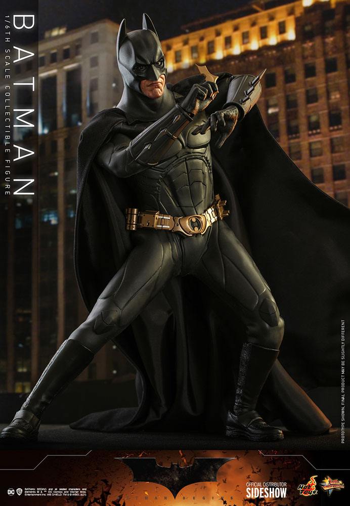 Batman Begins Movie Masterpiece Actionfigur 1/6 Batman Hot Toys Exclusive 32 cm