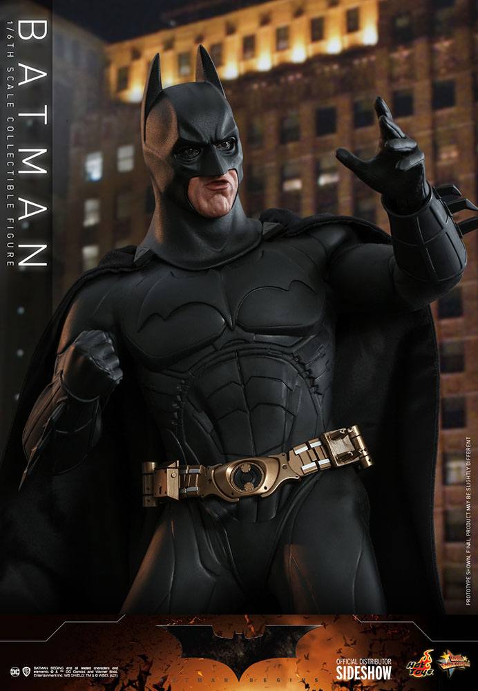 Batman Begins Movie Masterpiece Actionfigur 1/6 Batman Hot Toys Exclusive 32 cm