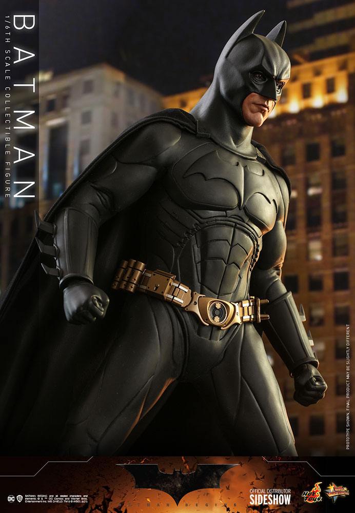 Batman Begins Movie Masterpiece Actionfigur 1/6 Batman Hot Toys Exclusive 32 cm