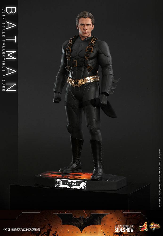 Batman Begins Movie Masterpiece Actionfigur 1/6 Batman Hot Toys Exclusive 32 cm