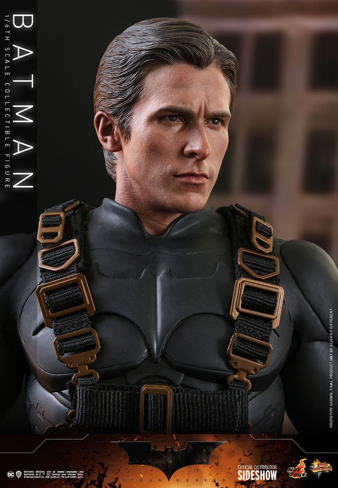 Batman Begins Movie Masterpiece Actionfigur 1/6 Batman Hot Toys Exclusive 32 cm