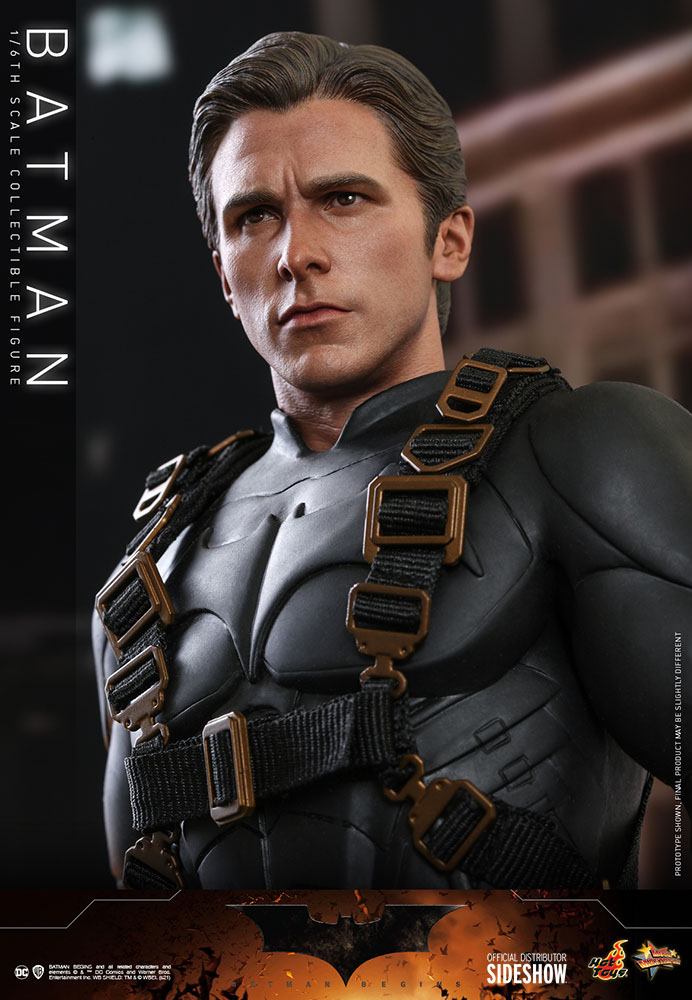 Batman Begins Movie Masterpiece Actionfigur 1/6 Batman Hot Toys Exclusive 32 cm