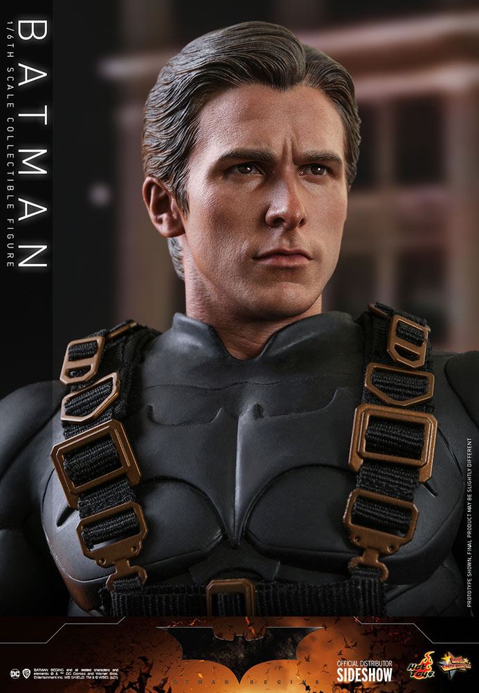 Batman Begins Movie Masterpiece Actionfigur 1/6 Batman Hot Toys Exclusive 32 cm