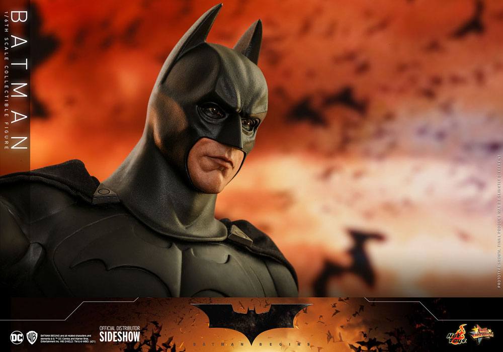 Batman Begins Movie Masterpiece Actionfigur 1/6 Batman Hot Toys Exclusive 32 cm