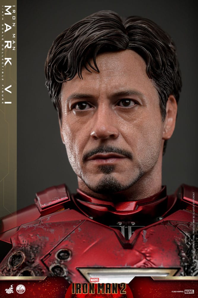 Iron Man 2 Actionfigur 1/4 Iron Man Mark VI 48 cm
