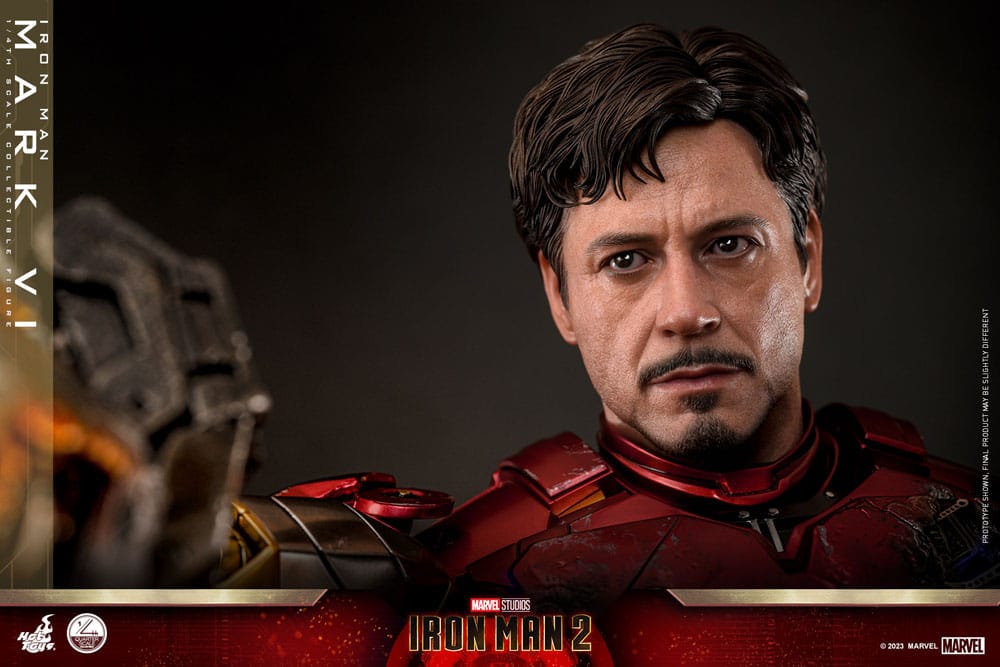 Iron Man 2 Actionfigur 1/4 Iron Man Mark VI 48 cm
