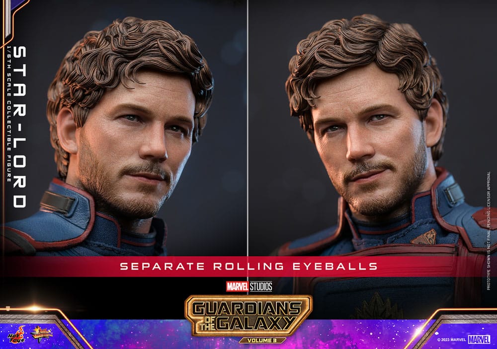 Guardians of the Galaxy Vol. 3 Movie Masterpiece Actionfigur 1/6 Star-Lord 31 cm