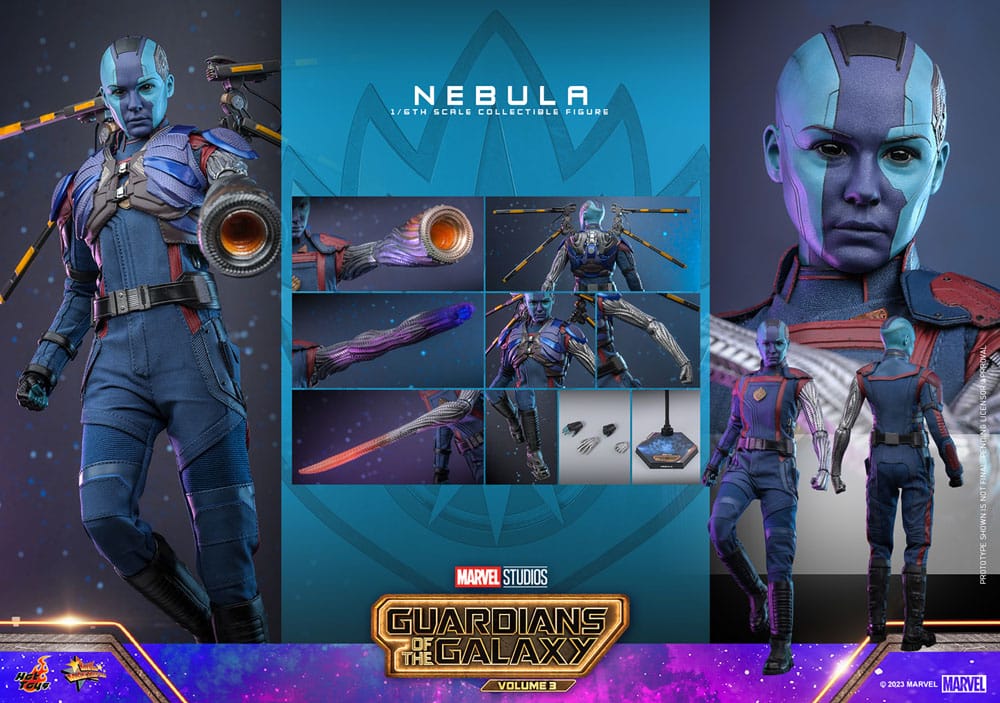 Guardians of the Galaxy Vol. 3 Movie Masterpiece Actionfigur 1/6 Nebula 29 cm