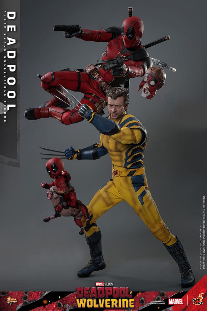 Deadpool & Wolverine Movie Masterpiece Actionfigur 1/6 Deadpool 31 cm