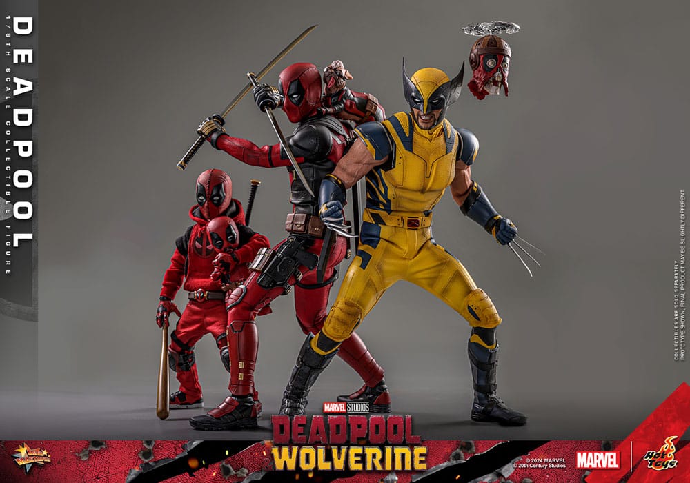 Deadpool & Wolverine Movie Masterpiece Actionfigur 1/6 Deadpool 31 cm