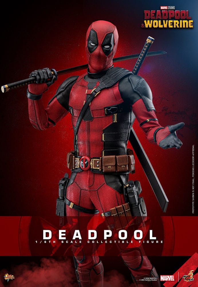 Deadpool & Wolverine Movie Masterpiece Actionfigur 1/6 Deadpool 31 cm