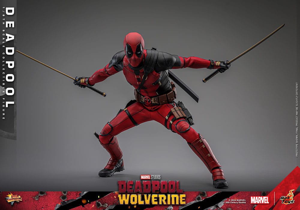 Deadpool & Wolverine Movie Masterpiece Actionfigur 1/6 Deadpool 31 cm