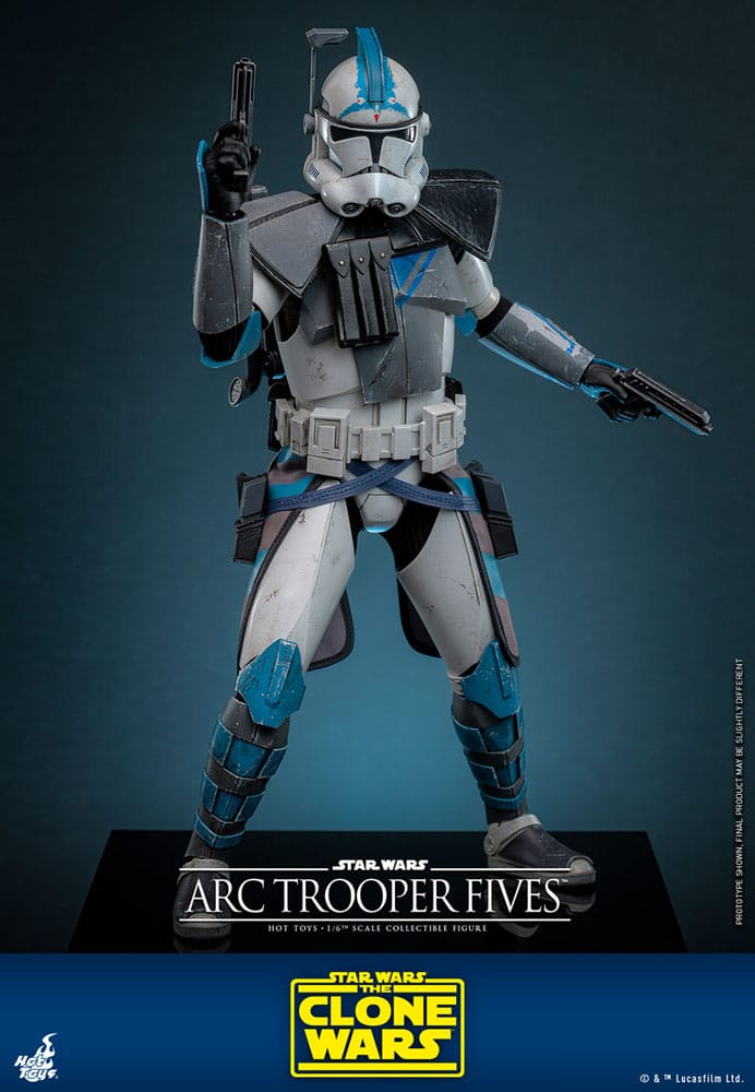 Star Wars: The Clone Wars Actionfigur 1/6 Arc Trooper Fives 30 cm