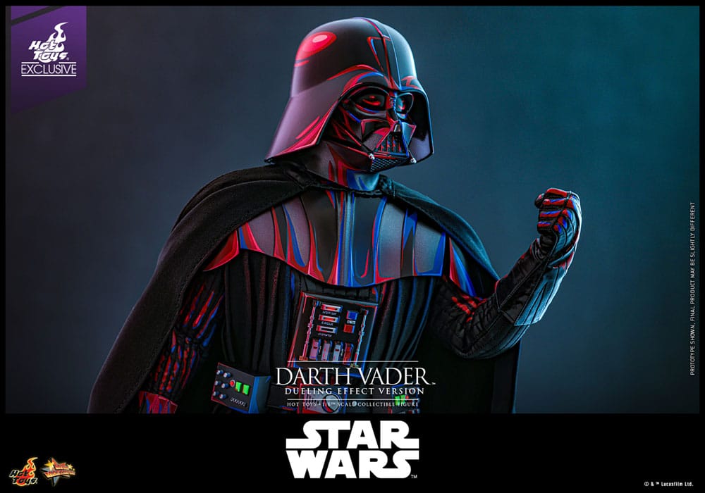 Star Wars Movie Masterpiece Actionfigur 1/6 Darth Vader (Dueling Effect Version) Hot Toys Exclusive 35 cm