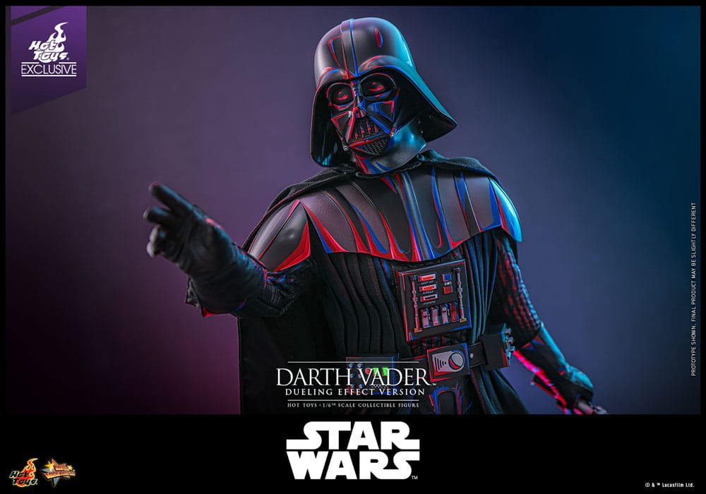 Star Wars Movie Masterpiece Actionfigur 1/6 Darth Vader (Dueling Effect Version) Hot Toys Exclusive 35 cm