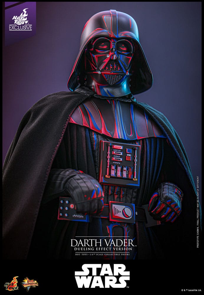 Star Wars Movie Masterpiece Actionfigur 1/6 Darth Vader (Dueling Effect Version) Hot Toys Exclusive 35 cm