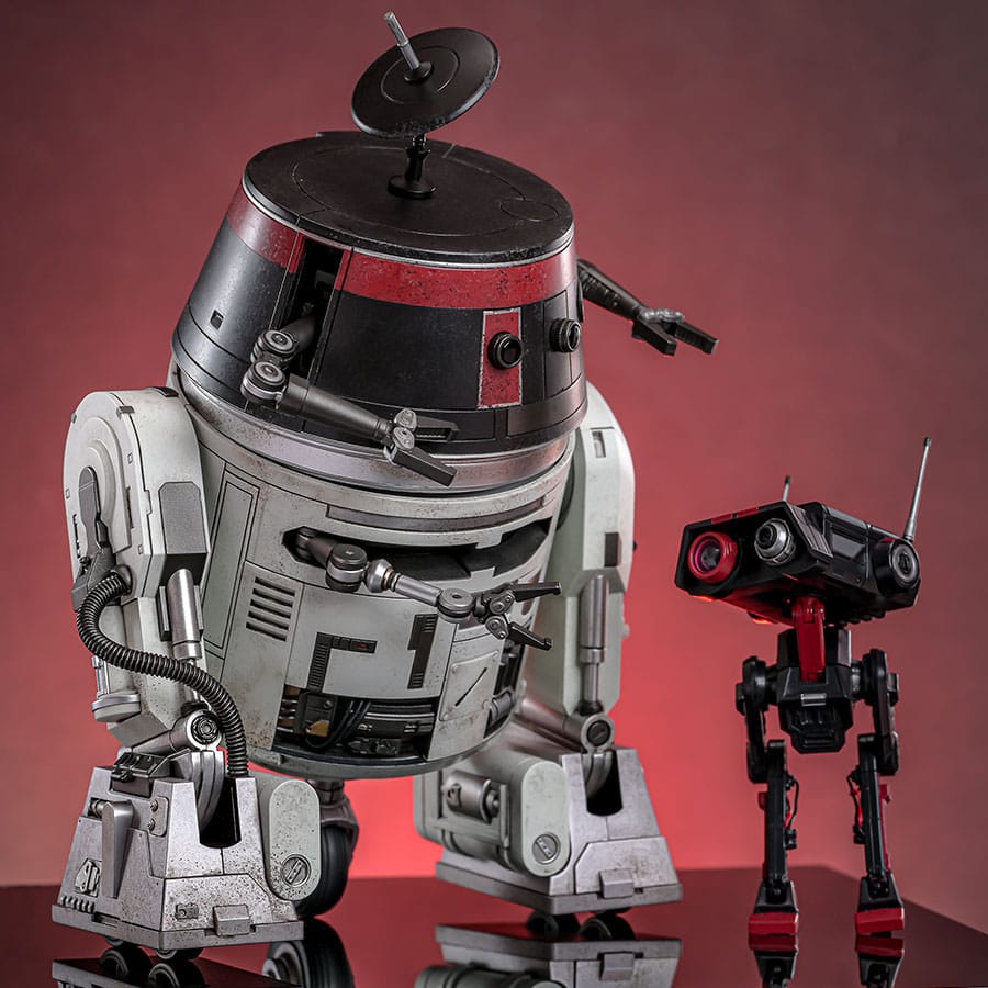 Star Wars Actionfigur Set 1/6 Chopper (C1-10P™) & BD-1™ (Imperial Disguise) 18 cm & 8 cm