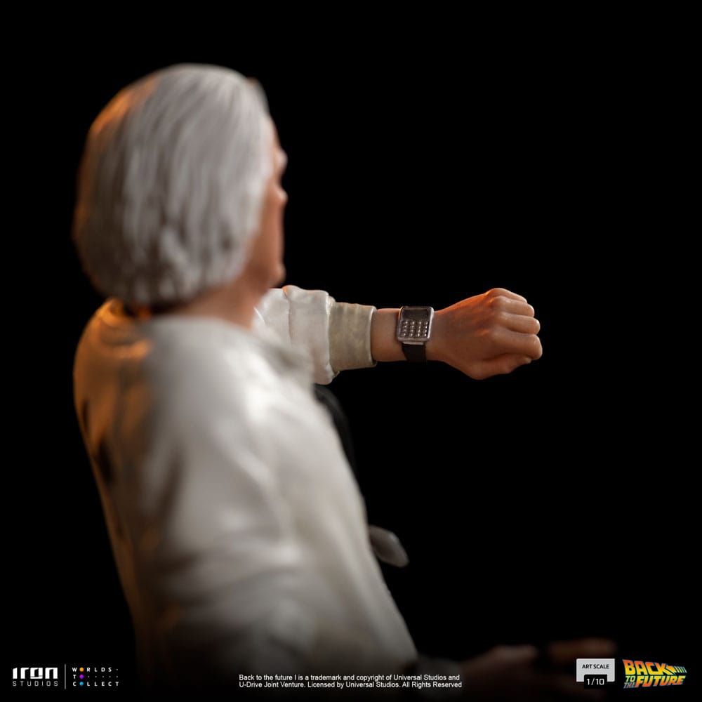 Zurück in die Zukunft Art Scale Statue 1/10 Doc Brown 22 cm