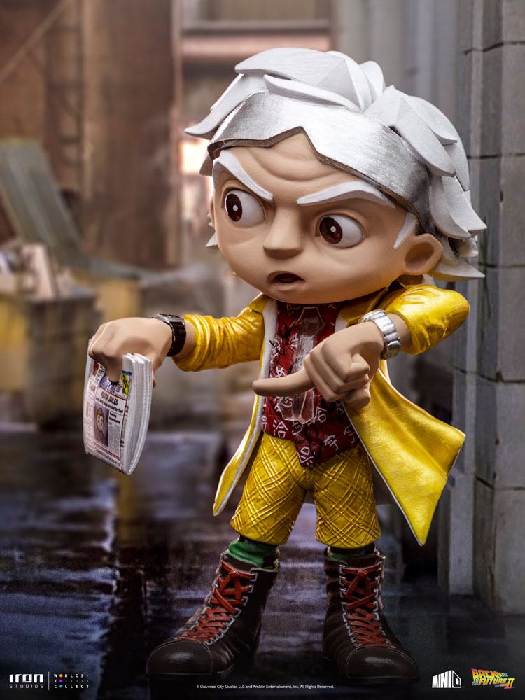 Zurück in die Zukunft II Mini Co. PVC Figur Doc Brown 15 cm