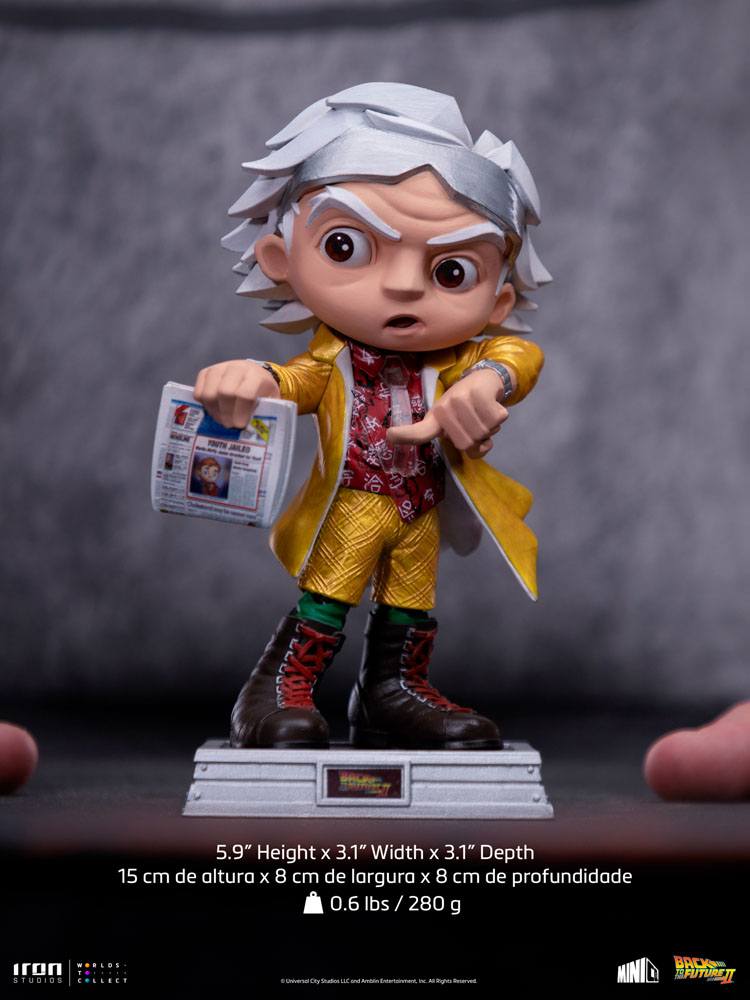 Zurück in die Zukunft II Mini Co. PVC Figur Doc Brown 15 cm