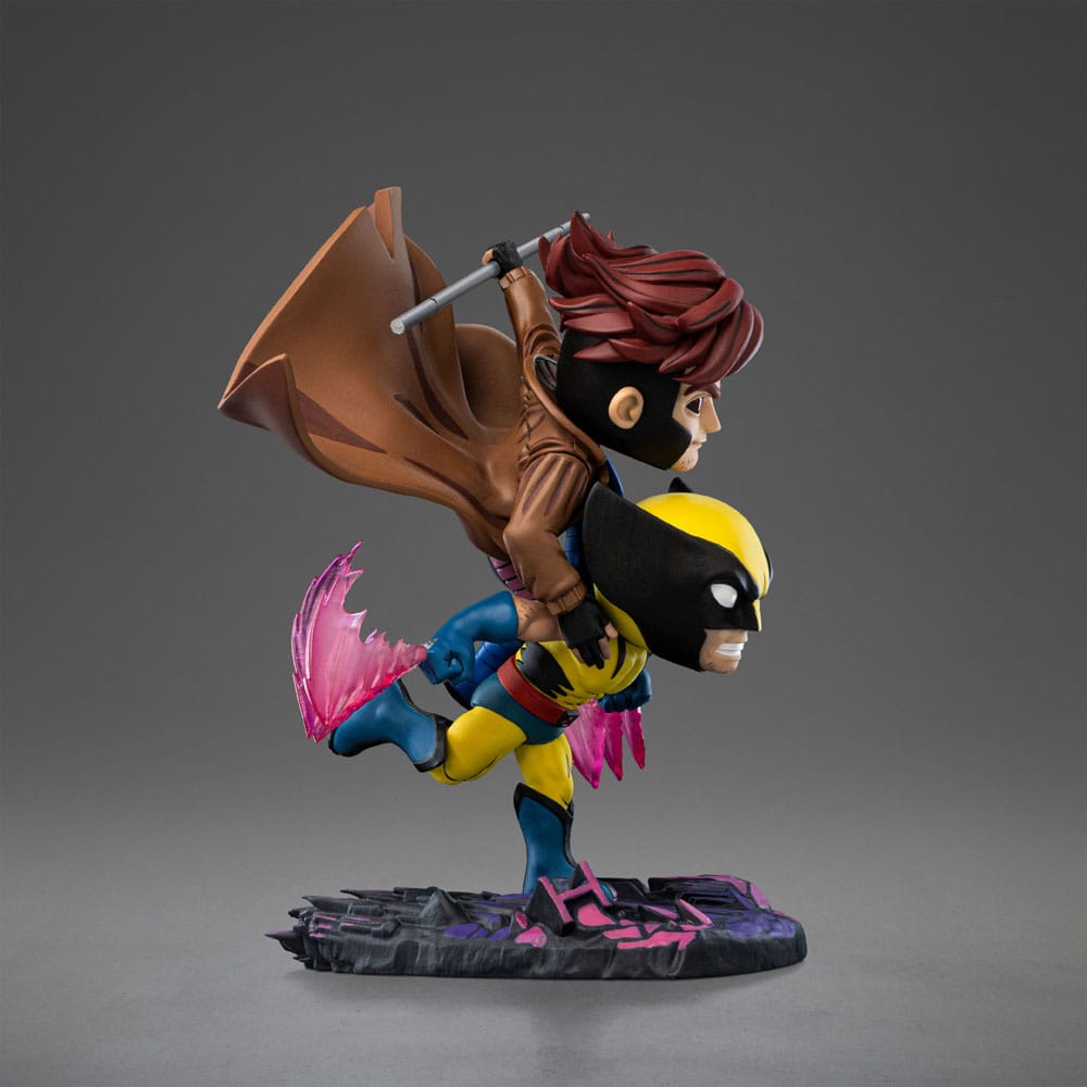 X-Men 97 Mini Co. PVC Figur Gambit and Wolverine 23 cm
