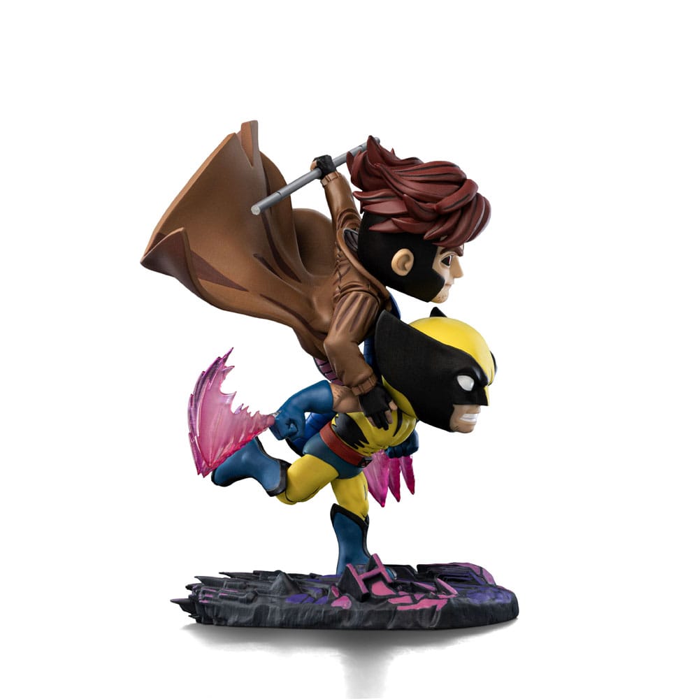 X-Men 97 Mini Co. PVC Figur Gambit and Wolverine 23 cm