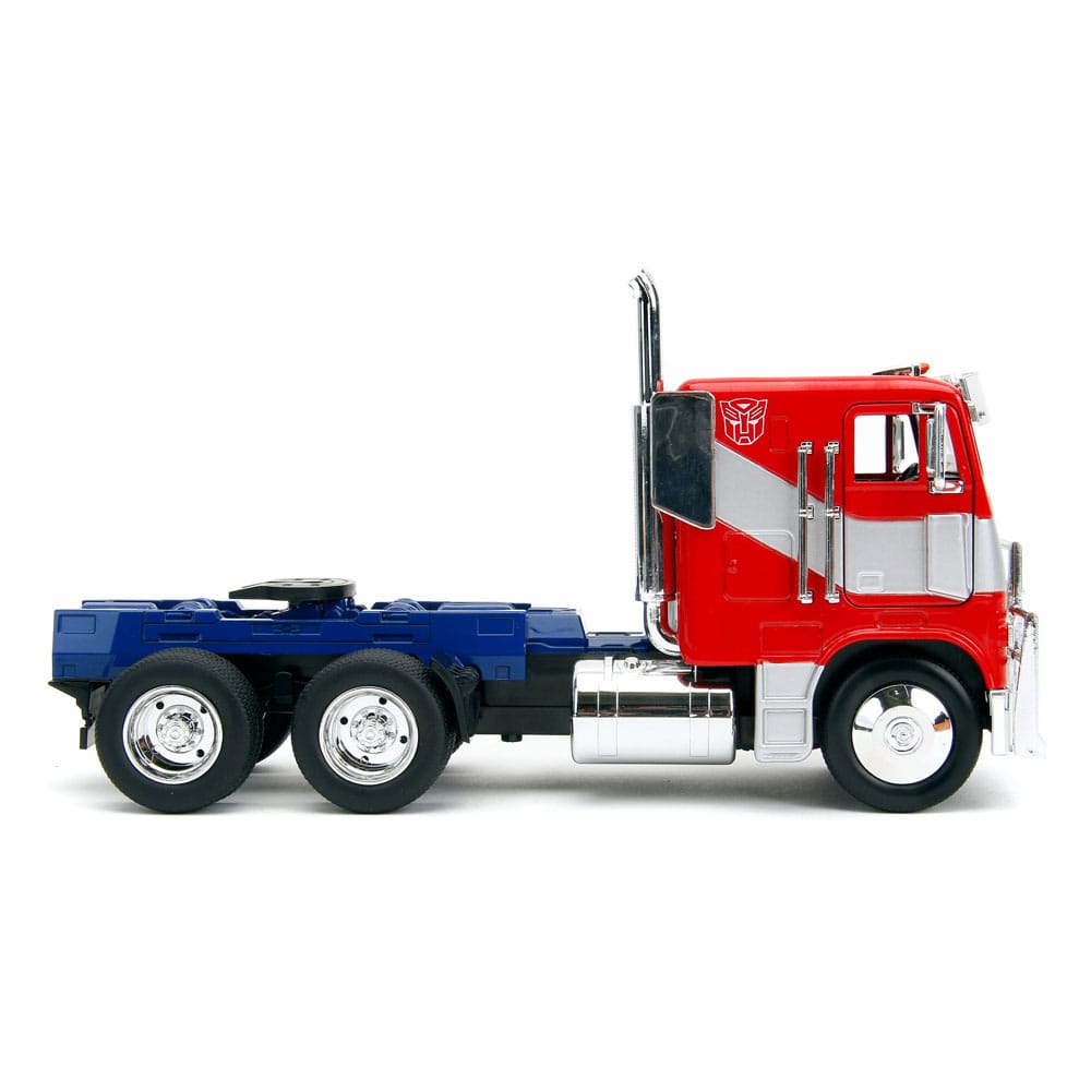 Transformers Diecast Modell 1/24 Big Rig T7 Optimus Prime