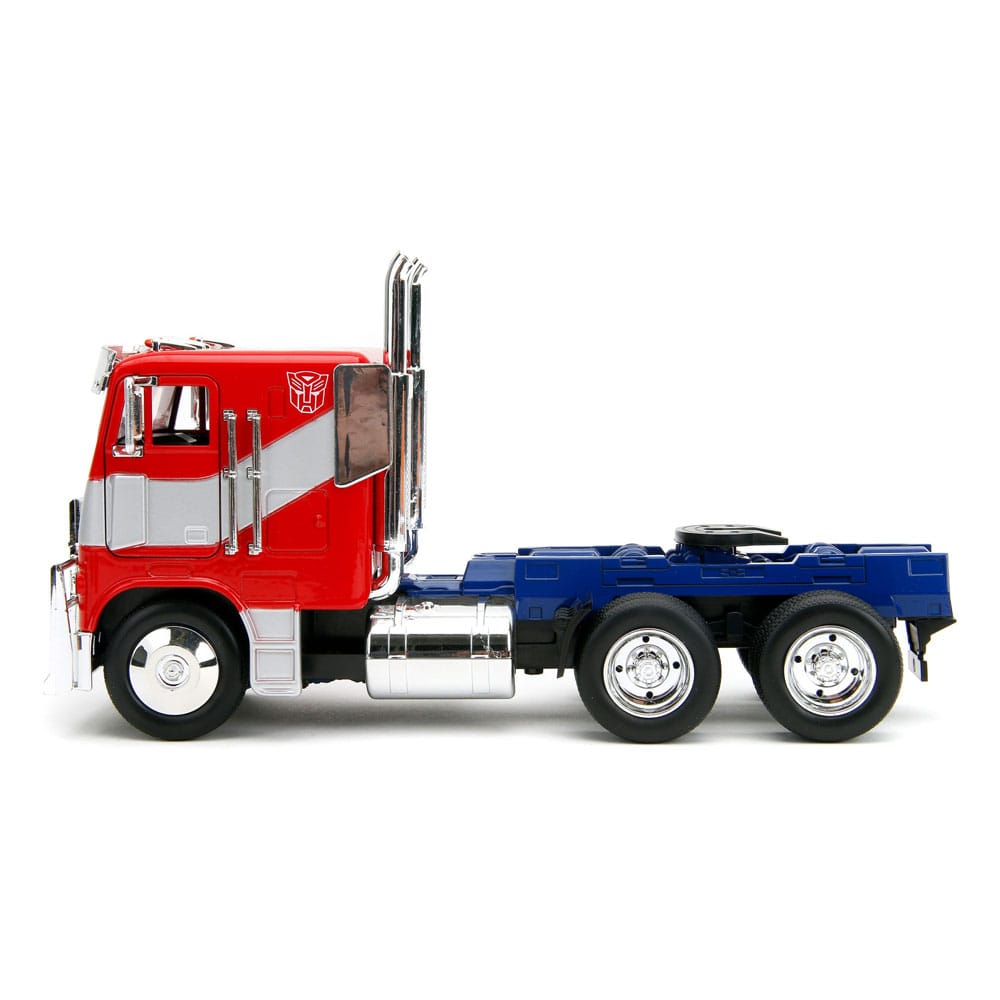 Transformers Diecast Modell 1/24 Big Rig T7 Optimus Prime