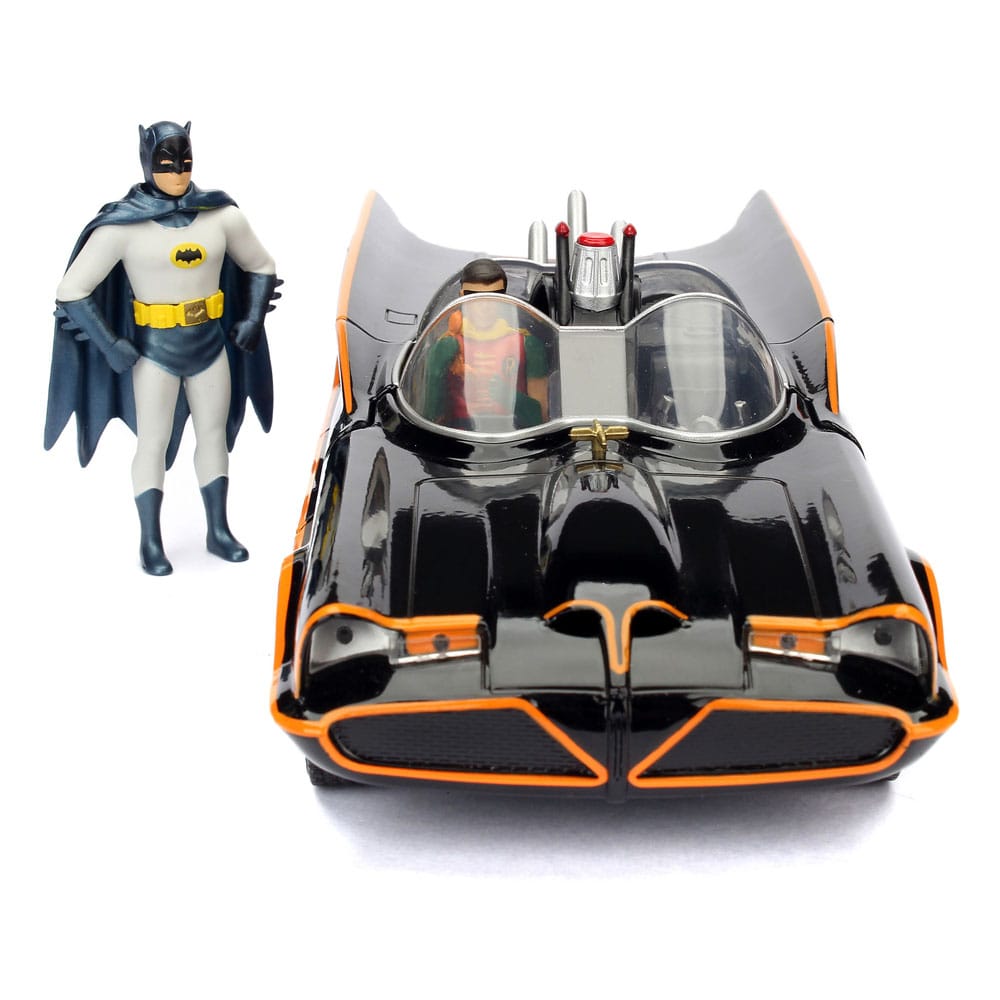 DC Comics Diecast Modell 1/24 Batman 1966 Classic Batmobile