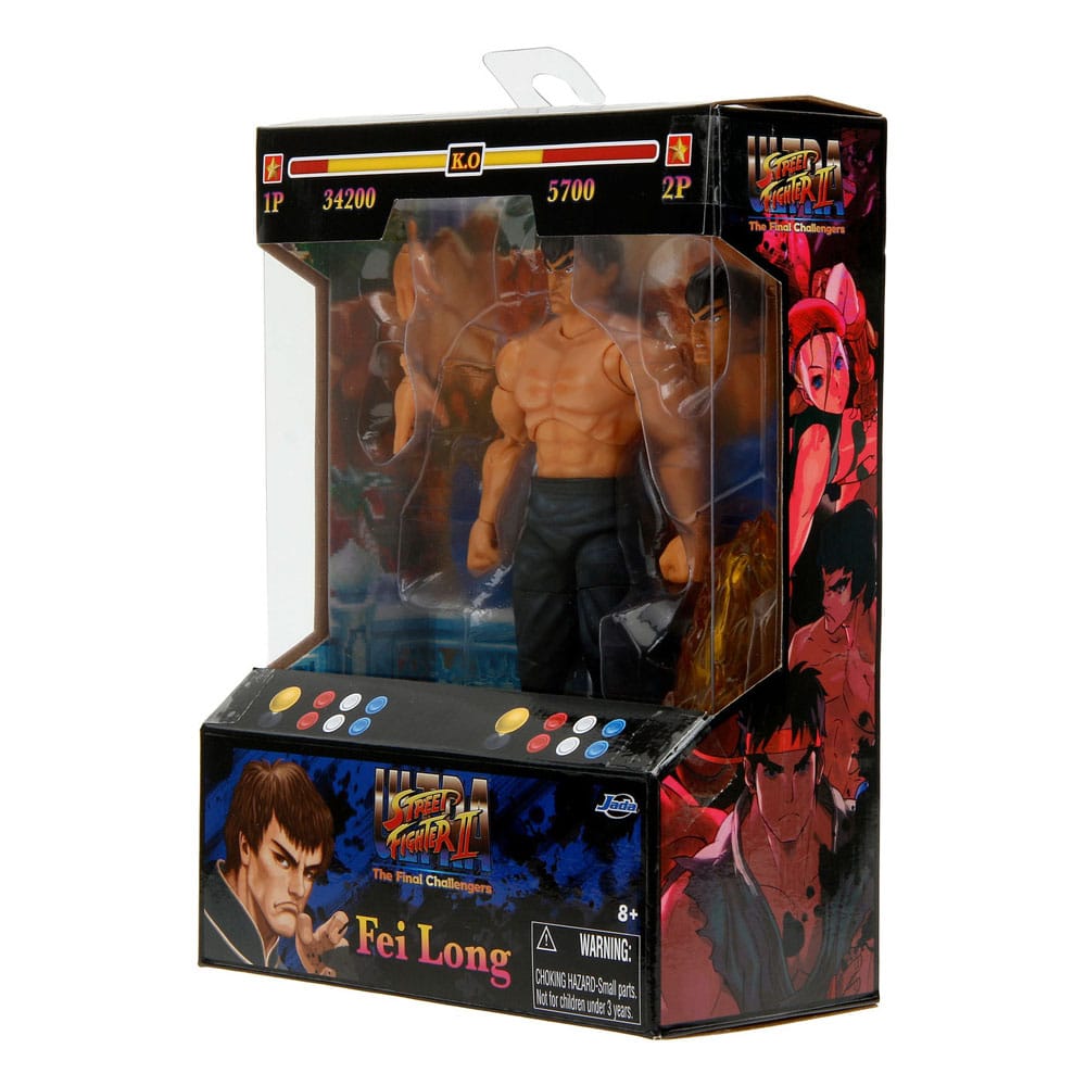 Ultra Street Fighter II: The Final Challengers Actionfigur 1/12 Fei-Long 15 cm
