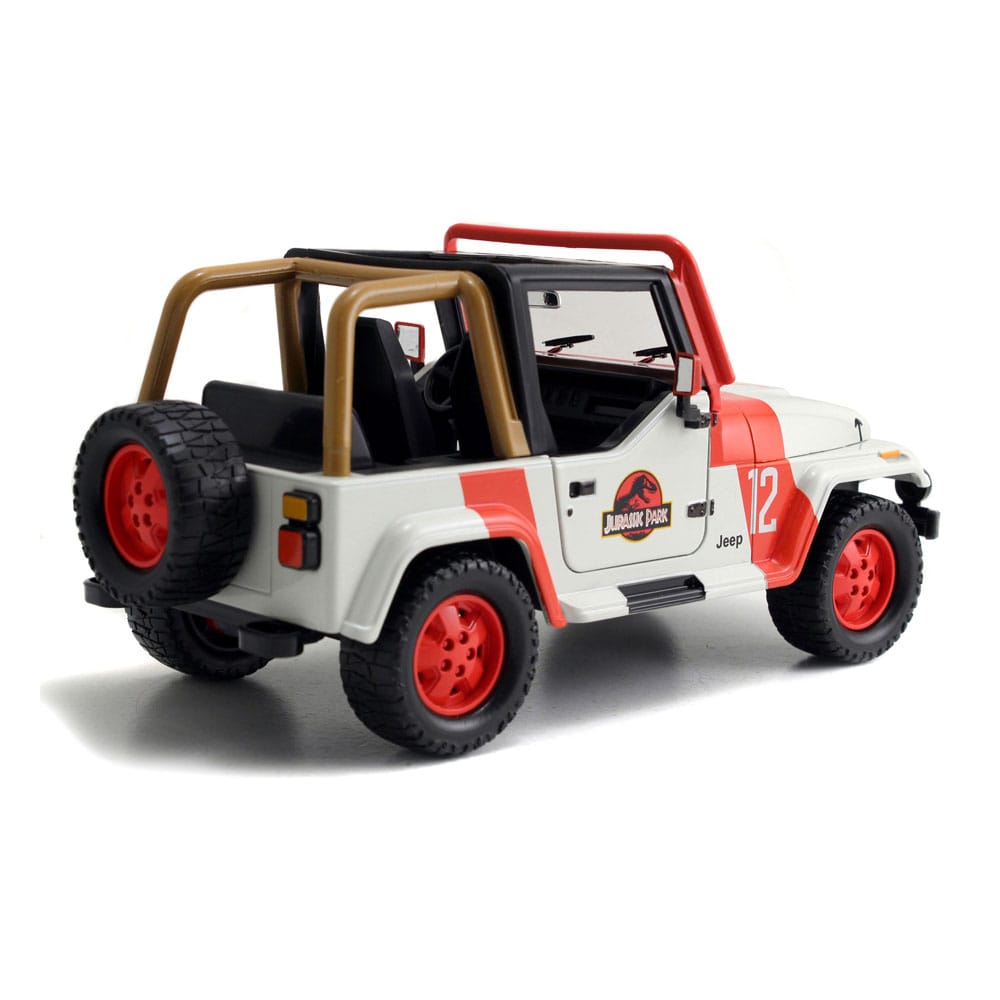 Jurassic World Diecast Modell 1/24 1992 Jeep Wrangler