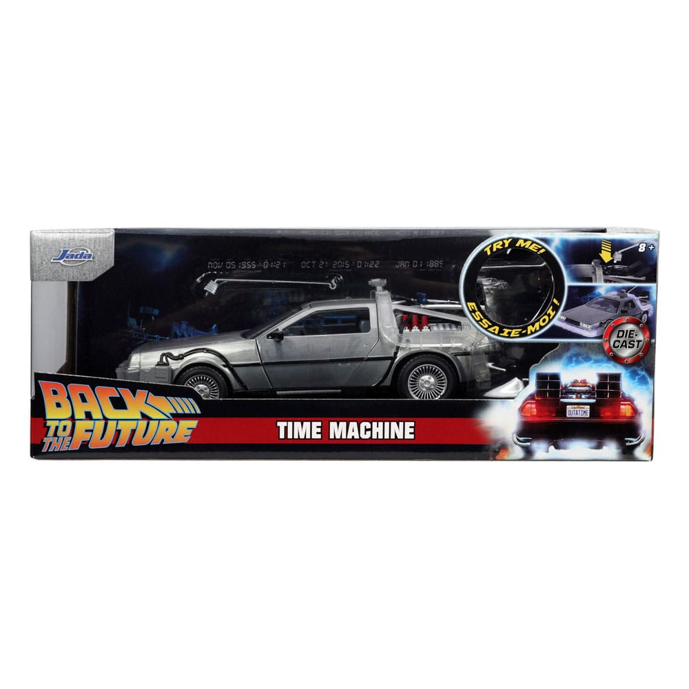 Zurück in die Zukunft Diecast Modell 1/24 Time Machine Model 1