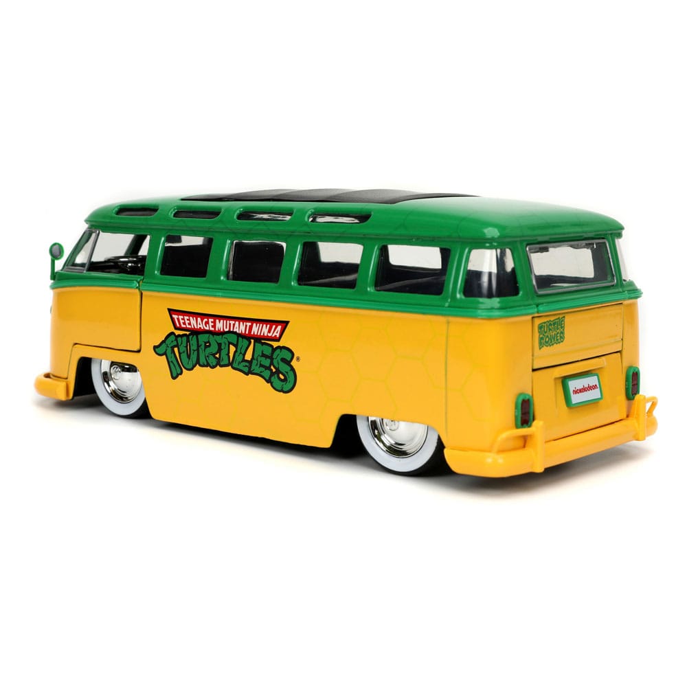 Teenage Mutant Ninja Turtles Diecast Modell 1/24 1962 VW Bus Leonardo