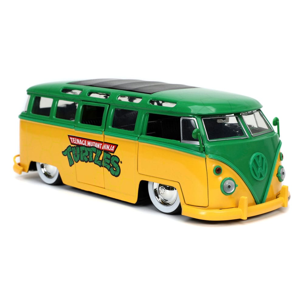 Teenage Mutant Ninja Turtles Diecast Modell 1/24 1962 VW Bus Leonardo