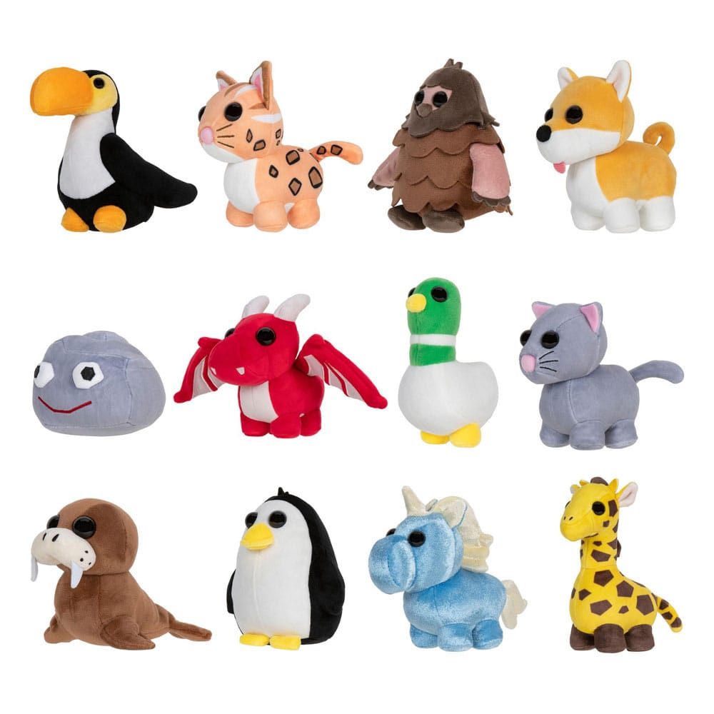 Adopt Me! Plüschfiguren Wave 3 Sortiment (6)