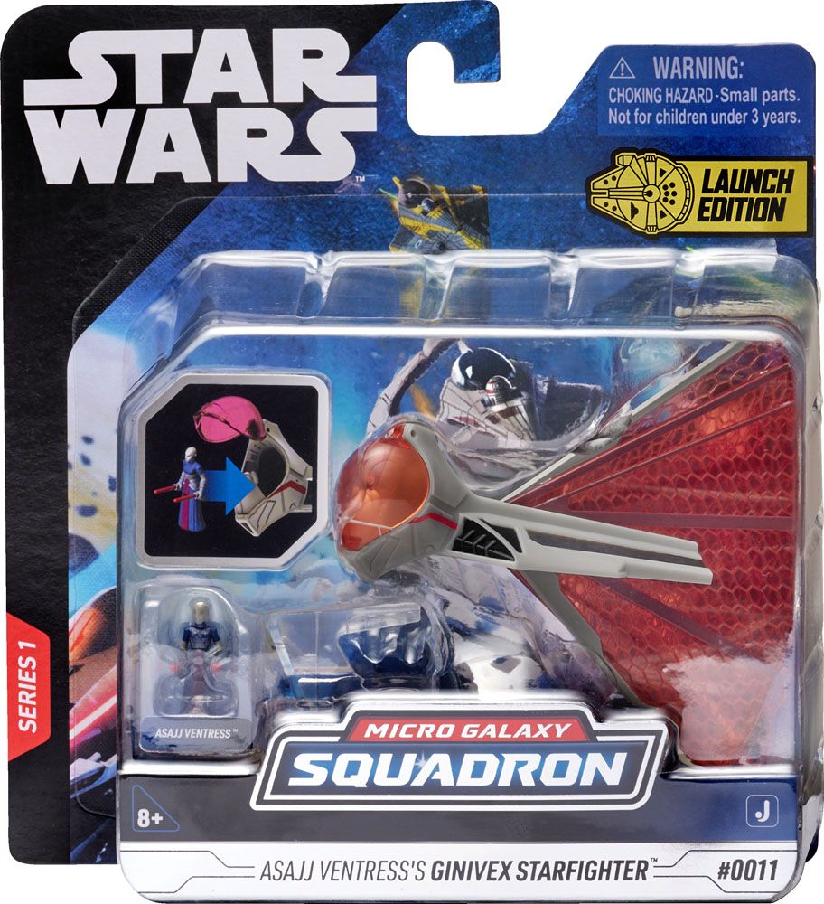 Star Wars Micro Galaxy Squadron Fahrzeuge 7 cm Sortiment mit Figuren (6)
