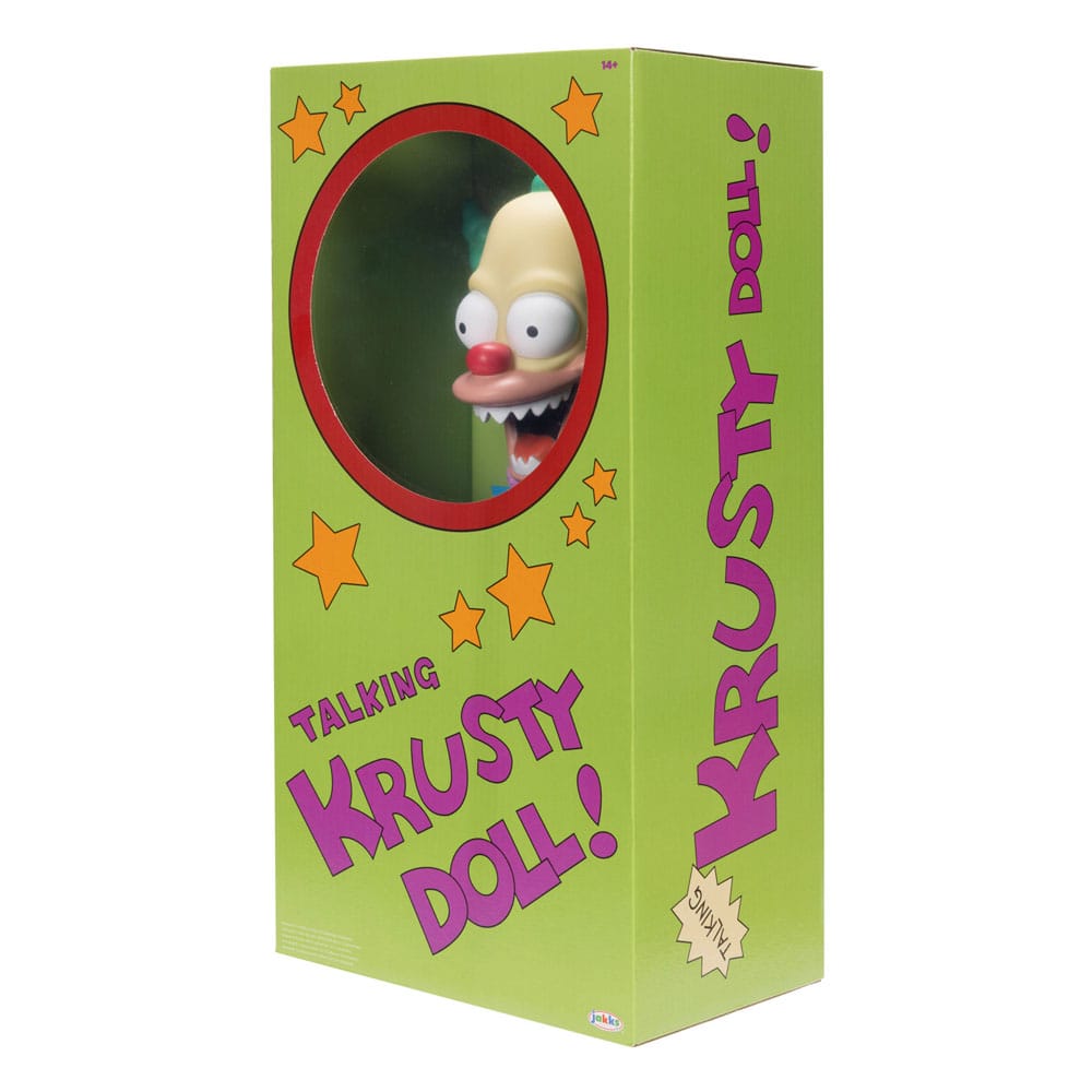Simpsons Feature Plüschfigur sprechend Krusty 44 cm *Englische Version*