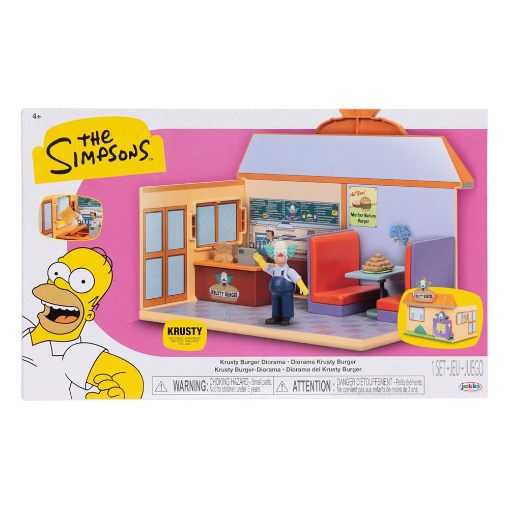 Simpsons Minifiguren Spielset Krusty Burger